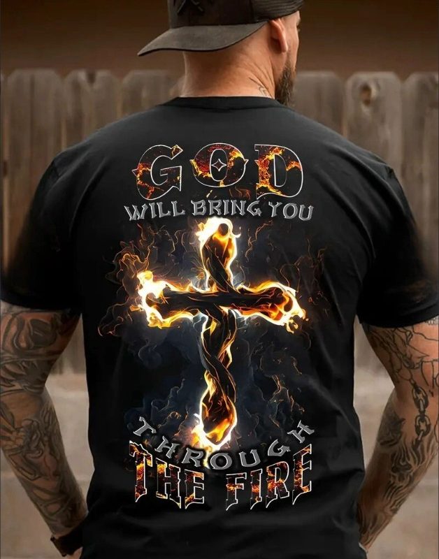 "Cipher" Contrast Collar Tee